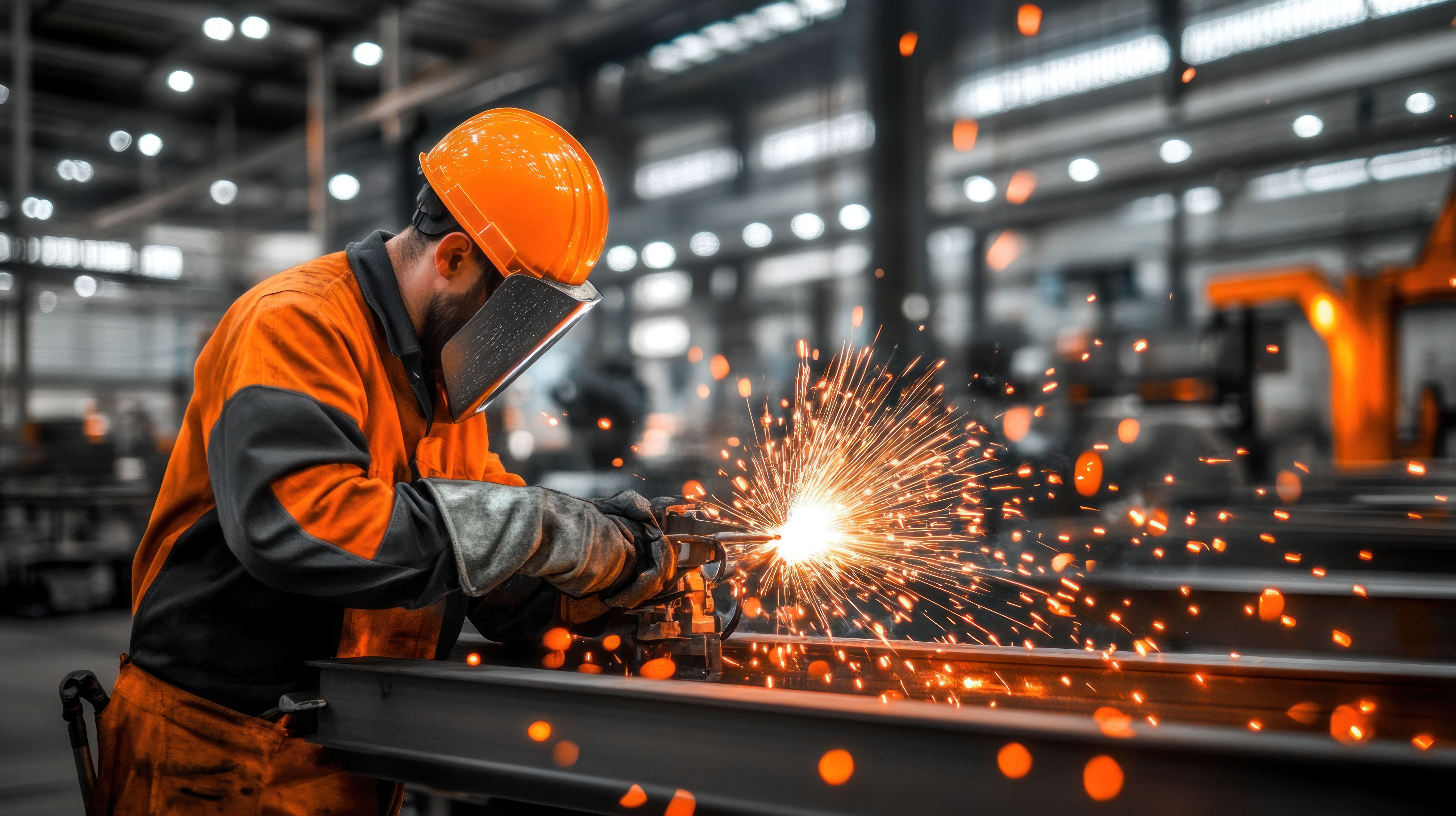 An image of workers walking on a shop floor.