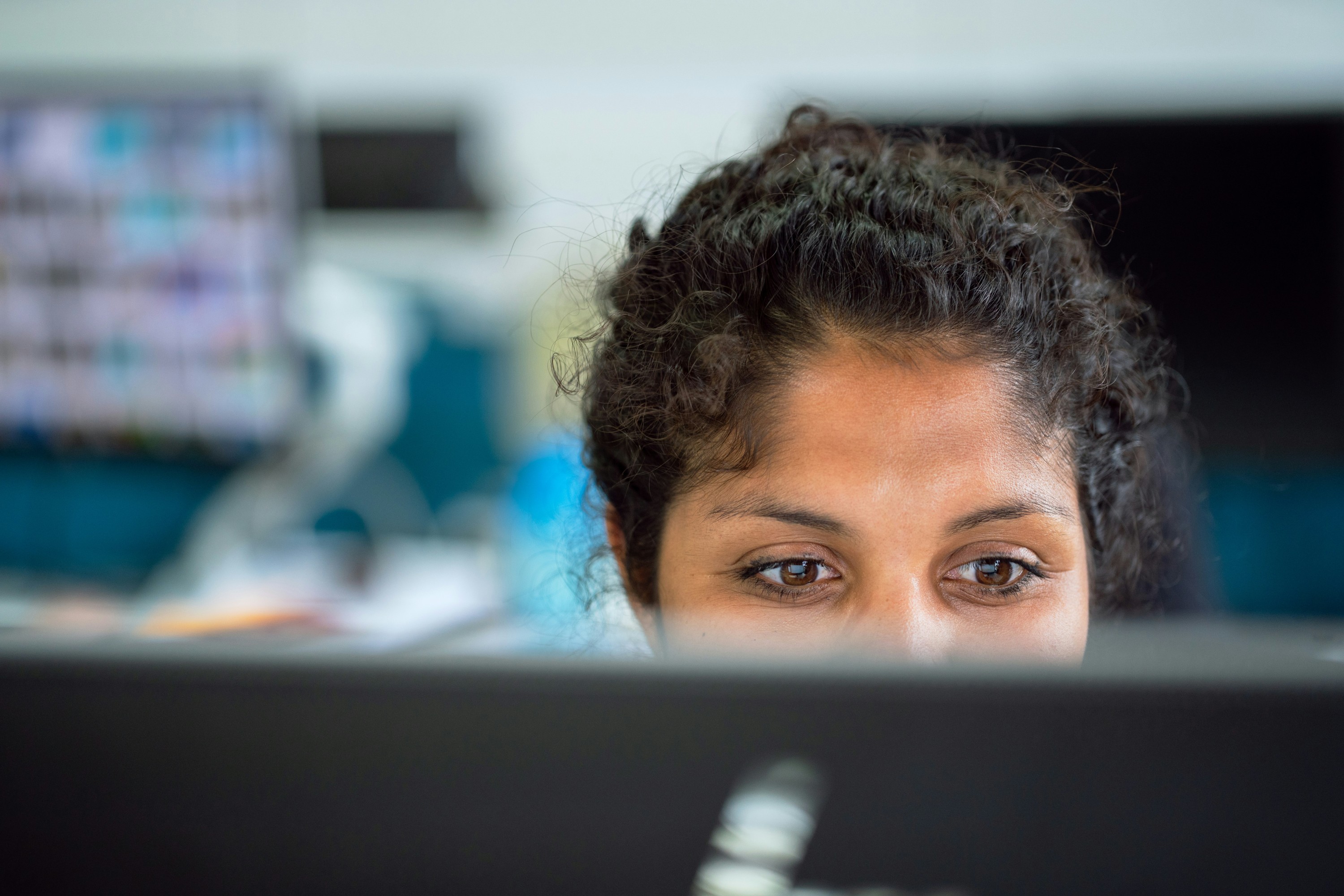 woman and man engineering office